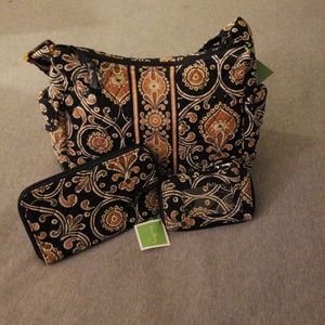 NWT & NWOT Vera Bradley Caffé Latte 3pc. Set